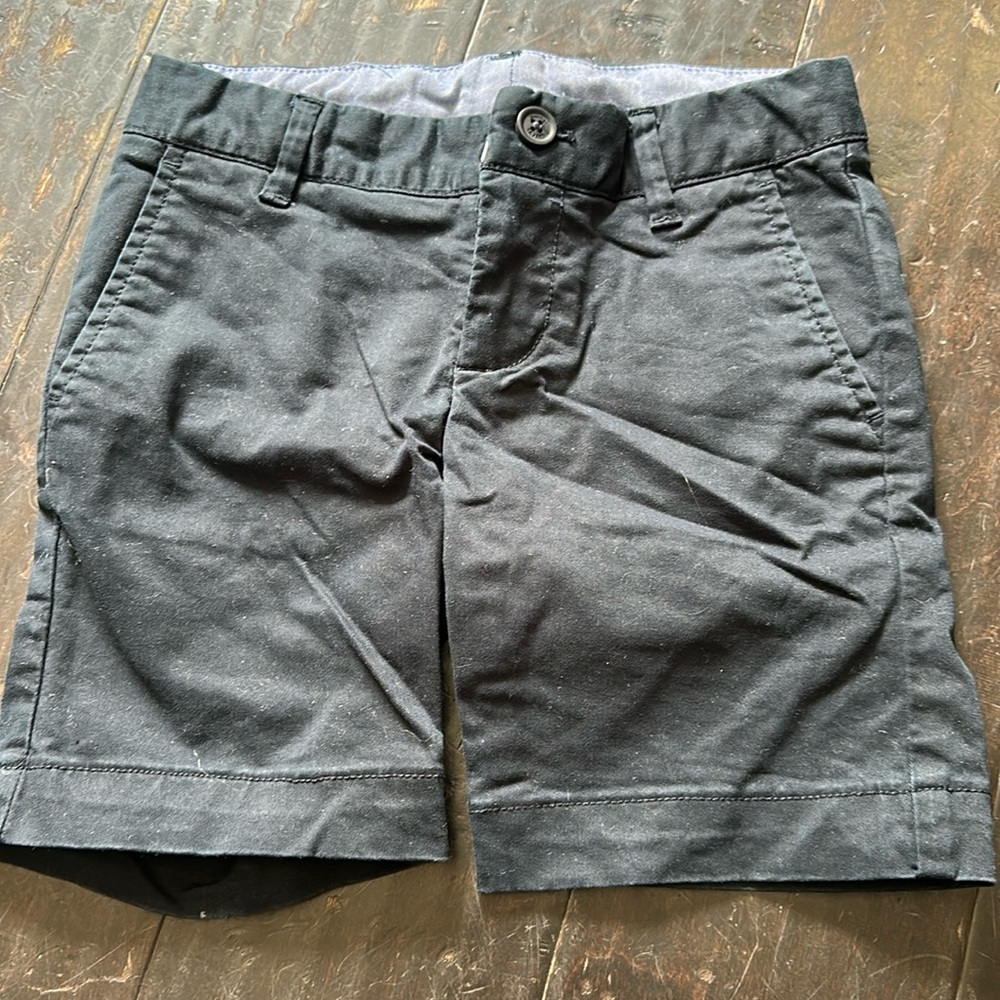 EUC sz 6 Gap Navy Chino Shorts with Pockets
